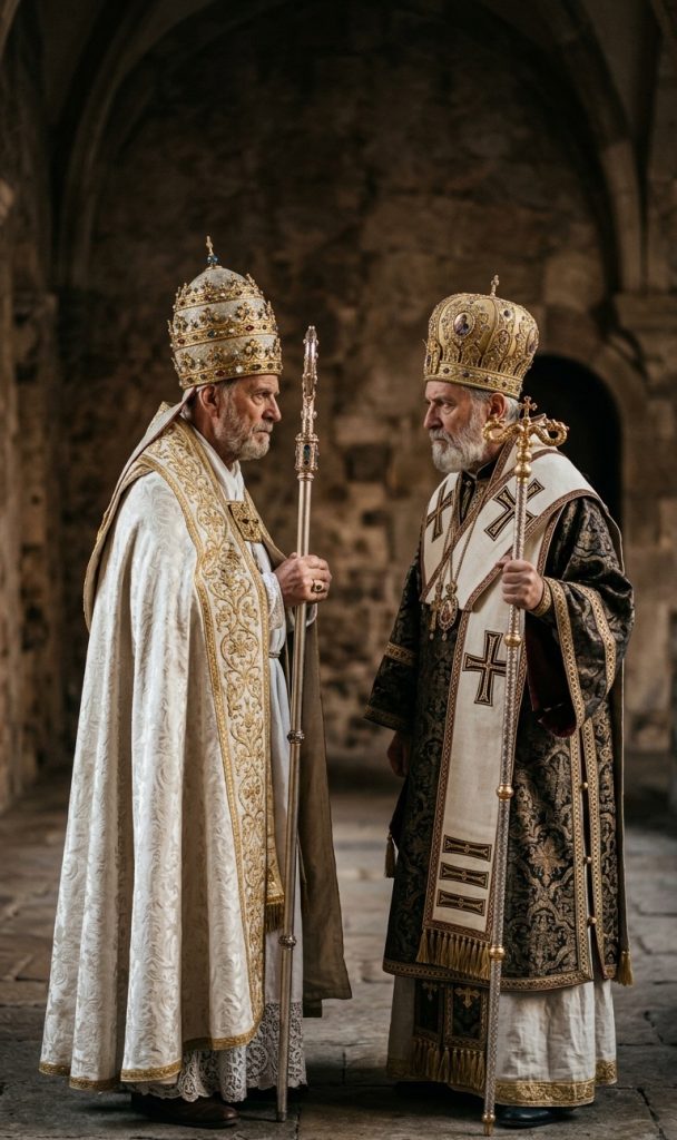 El papa de Roma y el Patriarca de Constantinopla