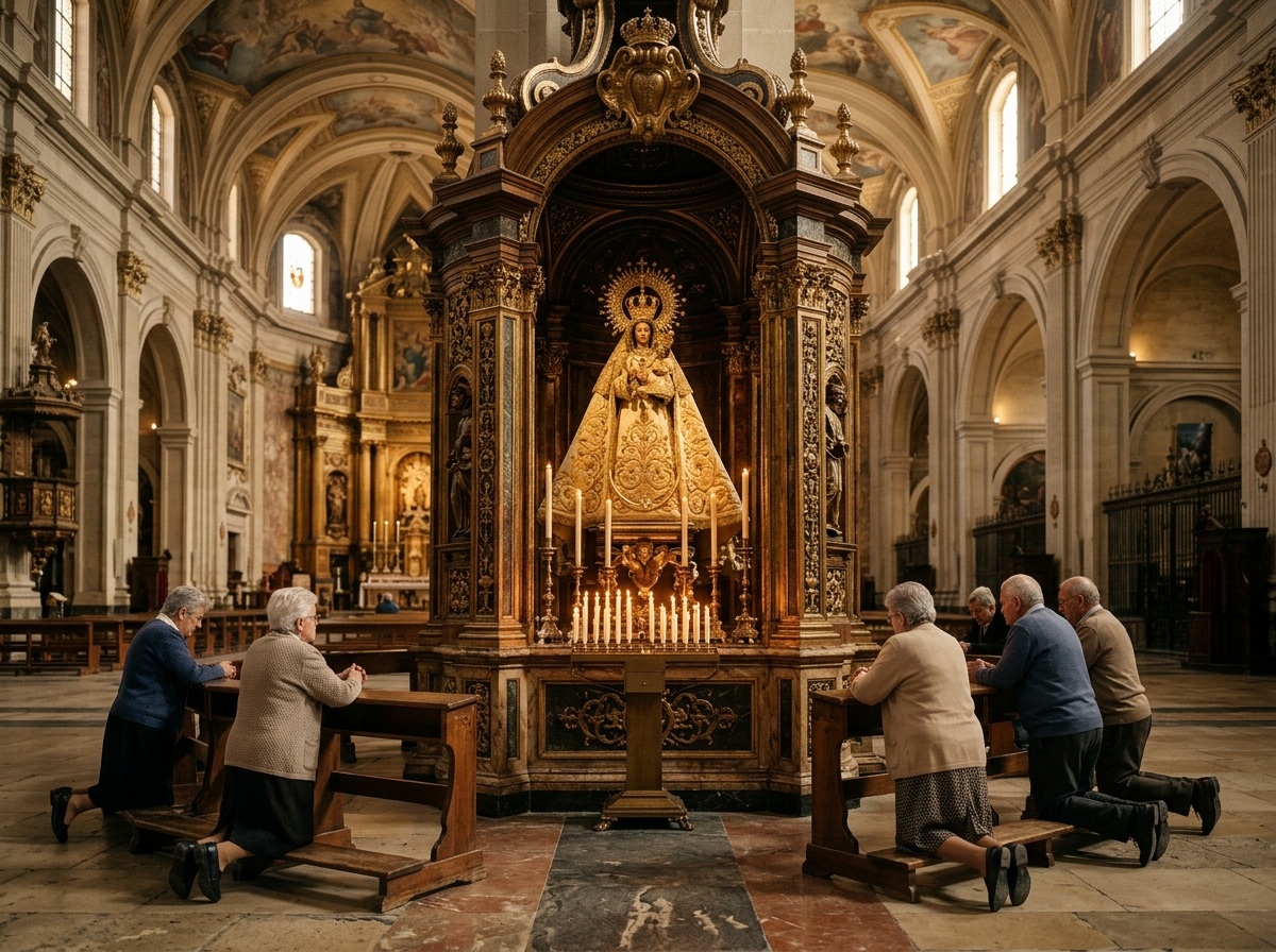La virgen del Pilar en Zaragoza