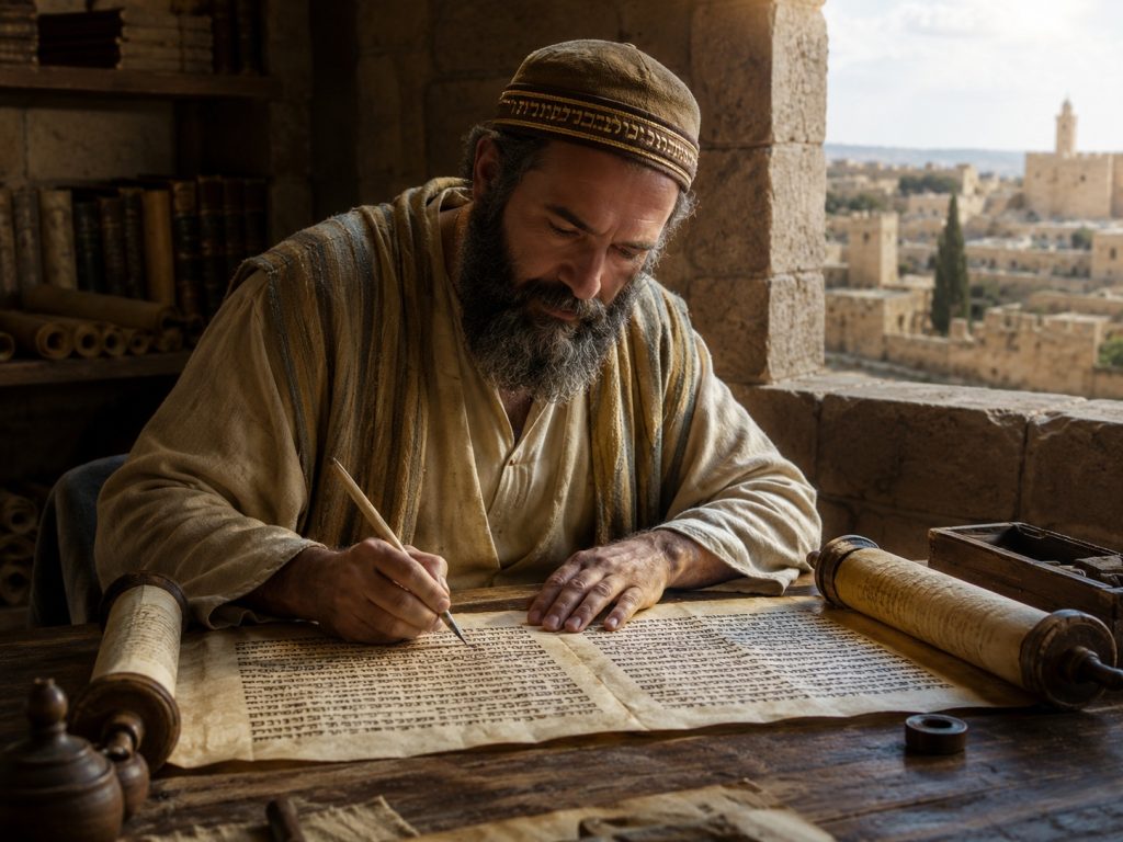 Esdras, copista de las Santas Escrituras
