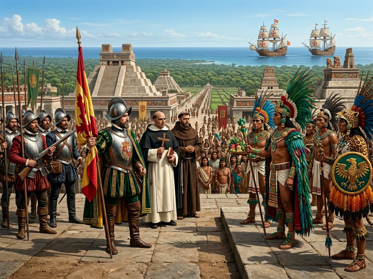 Hernán Cortés y su conquista de México