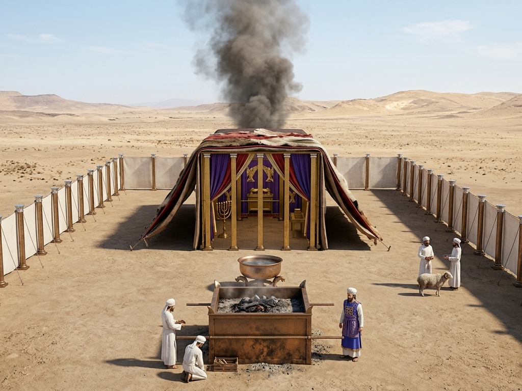 El tabernáculo de la nación de Israel